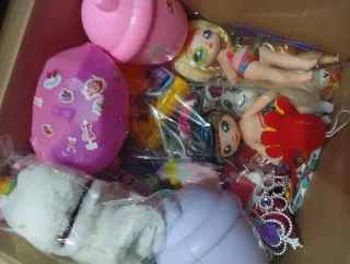 Caja de juguetes para niña