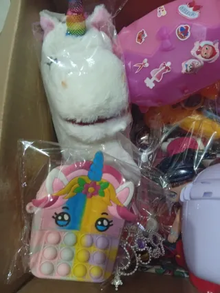 Caja de juguetes para niña