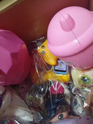 Caja de juguetes para niña