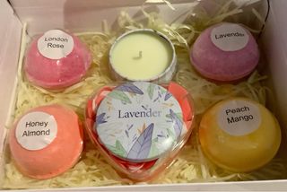 Juego de bombas de baño - marca Robin Goods