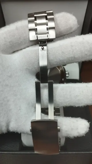 Reloj Seiko Mod Speedmaster Negro y Blanco