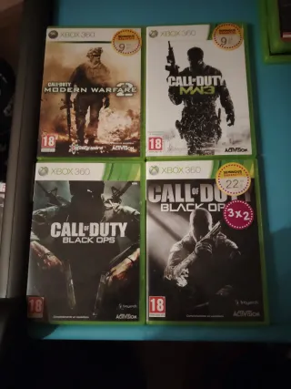 Xbox 360 Call of Duty: Lote de 9 juegos