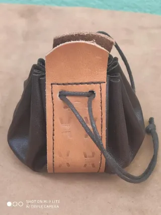 Bolso de judas de cuero