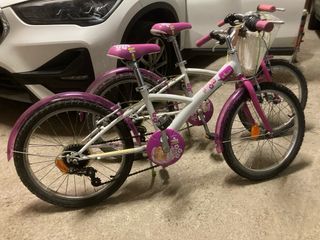 Bicicletas niña 20 pulgadas (Dos unidades iguales)