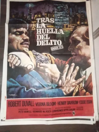 Cartel Cine Tras la Huella del Delito