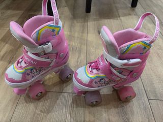 Patines 4 ruedas luces niña Talla 30-33