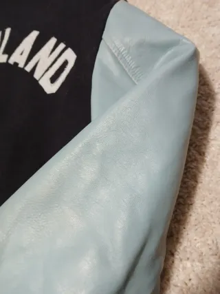 Chaqueta varsity Pepe Jeans London de cuero · L