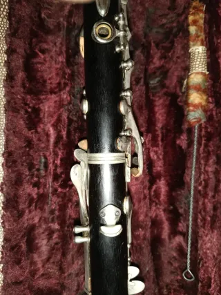 Clarinete antiguo de 1920