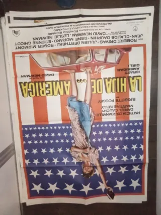 Cartel Cine La Hija de América (1980)