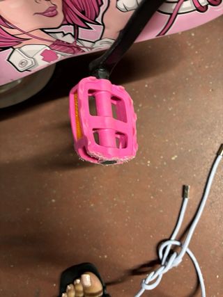 Bici infantil 14’’ BTWIN rosa y blanca