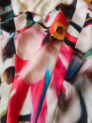 Vestido estampado floral talla 44