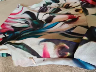 Vestido estampado floral talla 44