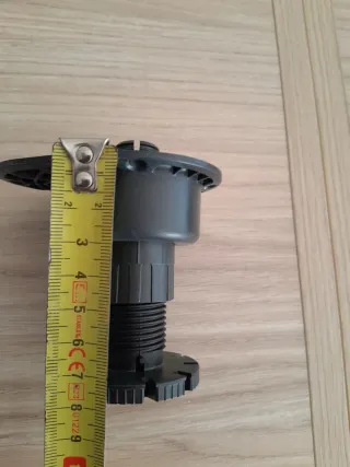 8 Patas de cocina ajustables 5 cm