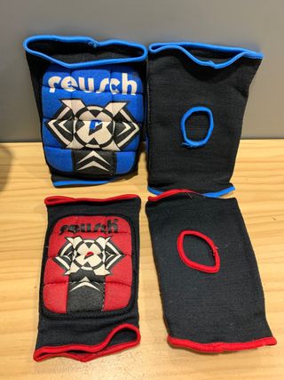 Bolsa patines y protecciones Reusch