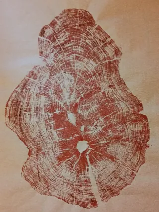 Cuadro artesanal madera de pino