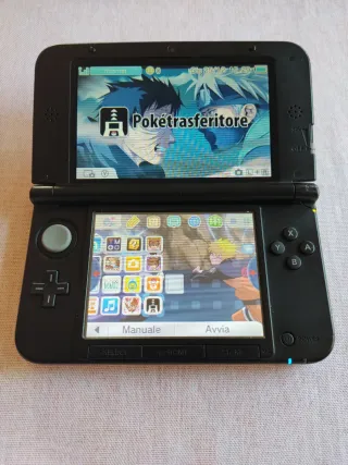 Nintendo 3DS XL con Banca Pokémon e videogiochi