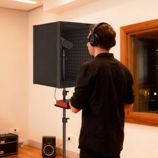 NUEVO! Escudo Aislamiento Micrófono espuma