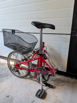 Bicicleta Monty F18 plegable