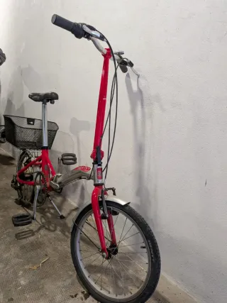 Bicicleta Monty F18 plegable