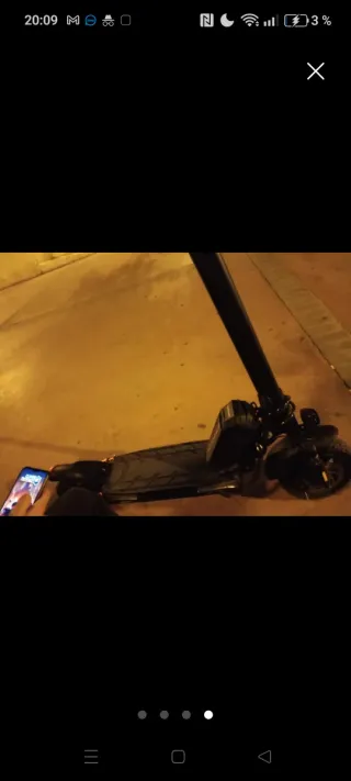 Patinete Eléctrico Negro