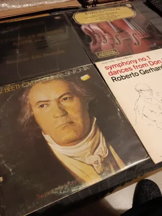 Lote Vinilos Clásica Beethoven Vivaldi