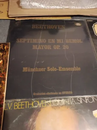 Lote Vinilos Clásica Beethoven Vivaldi