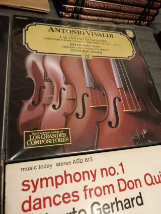 Lote Vinilos Clásica Beethoven Vivaldi