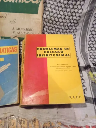 Lote libros estudio años 60, 70 y 80