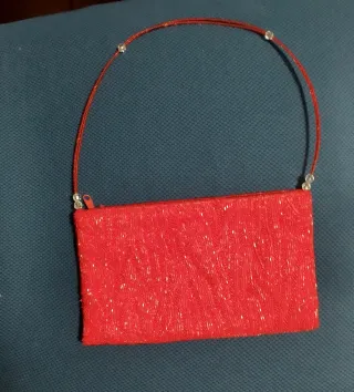 Pochette gioiello rossa
