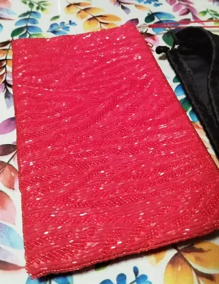 Pochette gioiello rossa