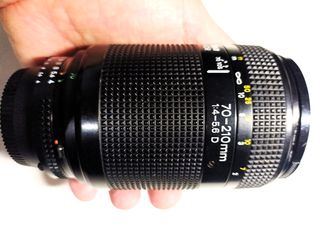 Obiettivo Tele Nikon 70-210mm 1:4-5.6 D