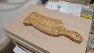 Tagliere in legno di ulivo 33x11cm made in Italy