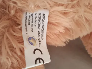 Peluche cagnolino nuovo