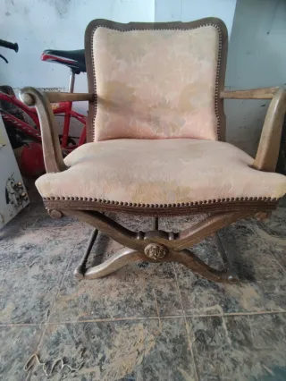 Sillones de madera antiguos estilo francés