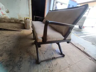 Sillones de madera antiguos estilo francés