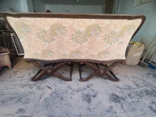 Sillones de madera antiguos estilo francés