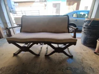 Sillones de madera antiguos estilo francés