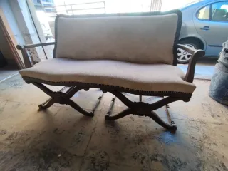 Sillones de madera antiguos estilo francés