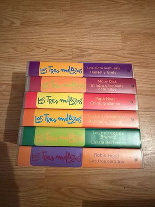 Lote 6 VHS Las Tres Mellizas (Español)