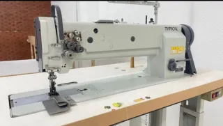 Máquina de coser doble aguja typical