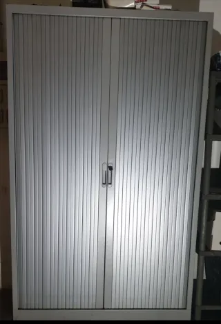 Archivador metálico oficina gris