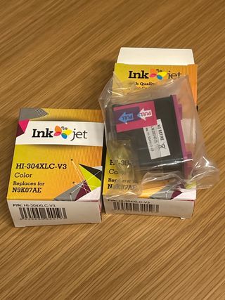 Doble cartucho tinta HI-304XLC-V3 Color