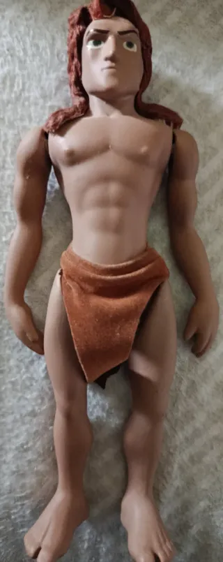 Pupazzo Tarzan in porcellana