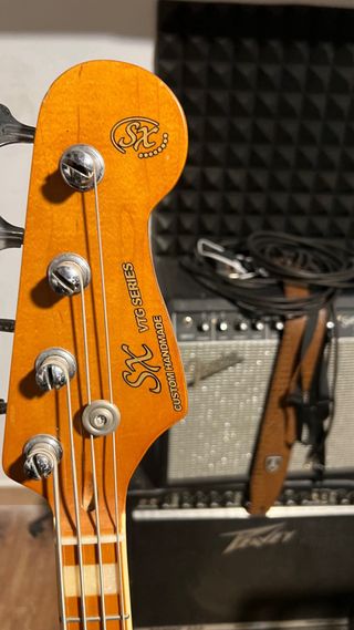 Bajo SX Jazz Bass Amarillo