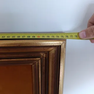 Cuadro dorado 85 cm