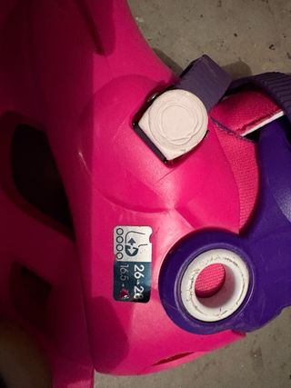 Patines niña y protecciones