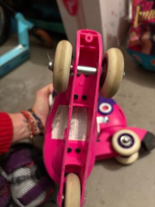 Patines niña y protecciones