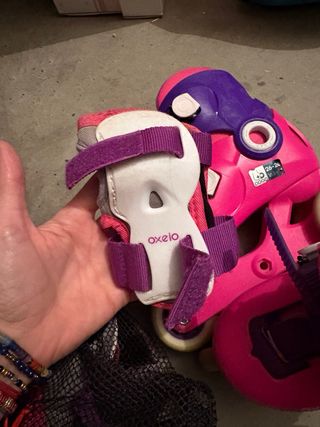 Patines niña y protecciones