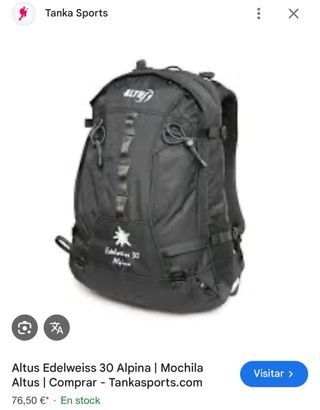 Mochila Trekking Altus Edelweiss 30 Alpina