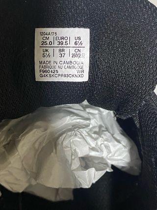 ASICS GEL Zapatillas Negras y Grises